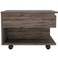 thumbnail image 1 of TUHOME Luanda Lift Top Coffee Table with Concealed Storage and Wheels, Brown, 1 of 7