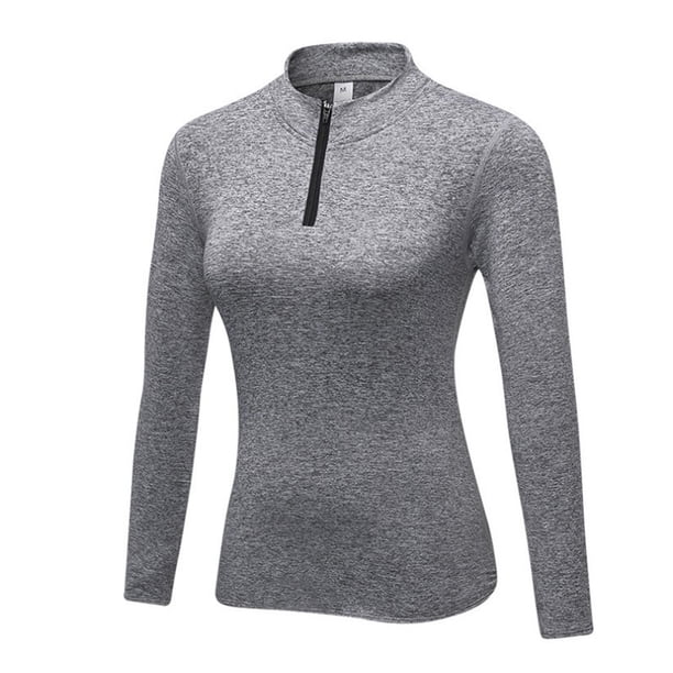 Sudadera con capucha Qarigey Invierno mujer Gris AP013708-04