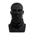 thumbnail image 2 of GOGO Black Bandana Balaclava Seamless Face Scarf Protection for Dust Outdoors-Black, 2 of 8