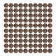 thumbnail image 1 of 100PCS Treasure Coins Set High Simulation Detailed Pretend Plastic Toy Prop Coins for Board Games Party Decorations Antique Bronze Pirate Coins, 1 of 4