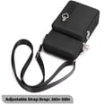 thumbnail image 3 of Bolsas cruzadas JANKS para mujer mini monederos de nailon A-Negro, 3 of 5