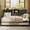 Black, variant on Aheaplus Twin Size Daybed with Pop-Up Trundle & Storage Headboard, Heavy Duty Metal Sofa Bed Frame Featuring USB Charging Station for Living Room, Bedroom, and Guest Room,Black