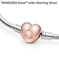 thumbnail image 3 of Pandora Argent avec Fermoir Cœur Rose, 3 of 4