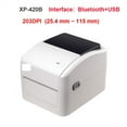 thumbnail image 1 of 420B High Speed 152mm/s Bluetooth USB Thermalprinter Pos Barcode Sticker Printer Machine 4x6 Shipping Label For Mobile ,Multi-Format Printing, 1 of 6