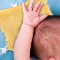 thumbnail image 2 of Baby Posing Props Set Cute Cotton Linen Hat Stuffed Pose Pillow Positioner Kit for Infant Newbron Shower (Yellow), 2 of 8