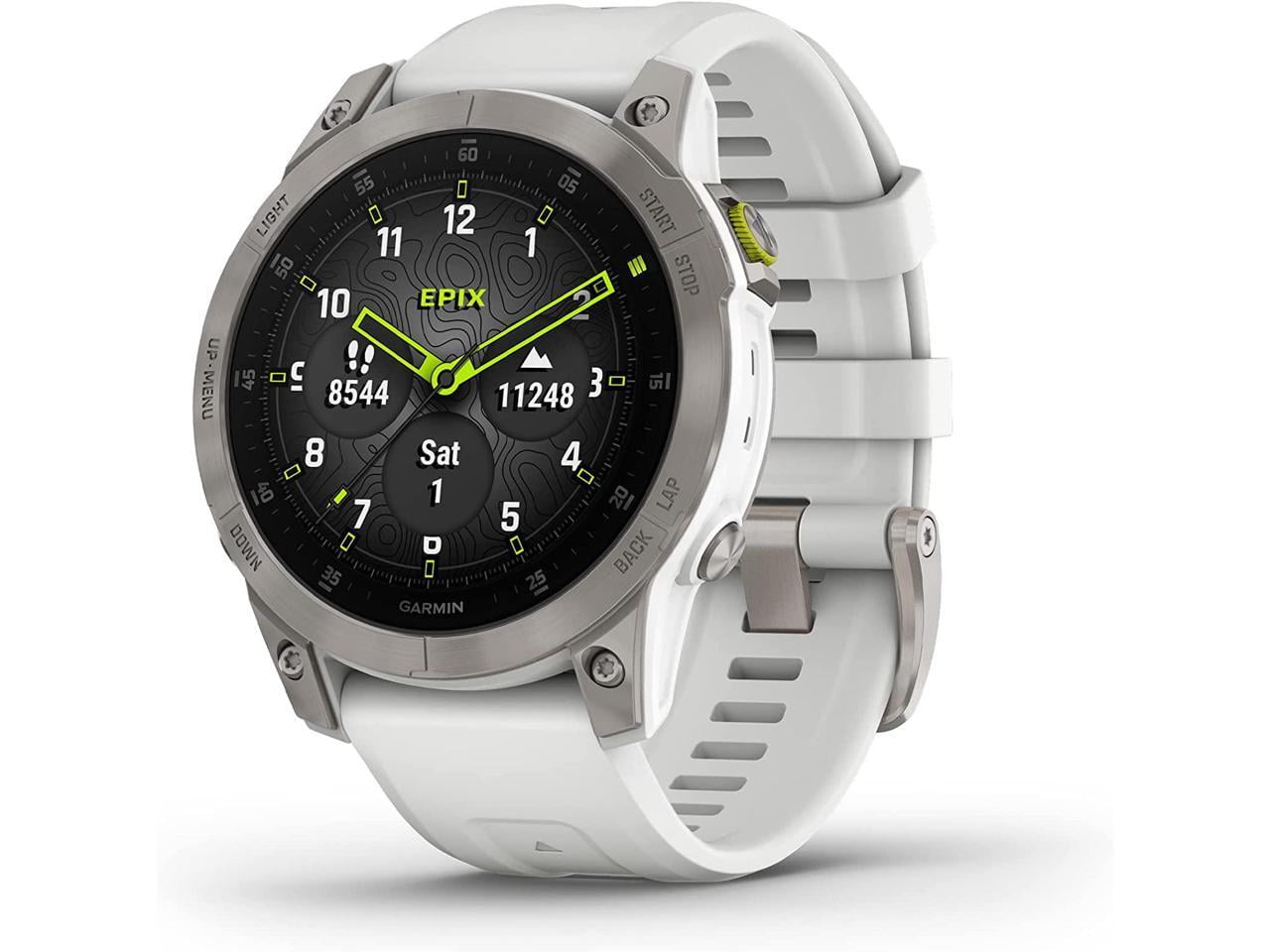 Garmin Epix Gen 2 Sapphire 47mm GPS Smartwatch, White Titanium #010-02582-20 - Shop Black Friday Deals for 2024! - Walmart.com Garmin Epix Gen 2 Sapphire 47mm GPS Smartwatch, White Titanium #010-02582-20 - Shop Black Friday Deals for 2024! - Walmart.com