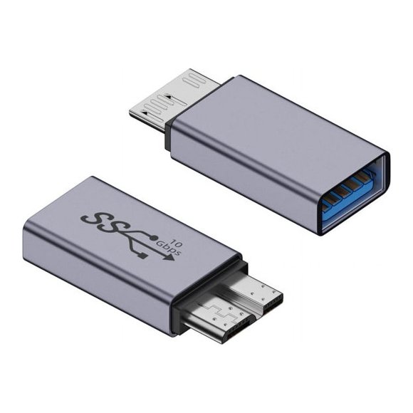 EASTIN USB 3.0 Type C Female to MicroB Male Adapter Type C USB 3.0 Male to MicroB Adapter Connector for Hard Disk Phone
