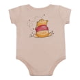 thumbnail image 3 of Disney Clothes Baby Boys 3-Piece Pant Set with Hat – Winnie the Pooh Bodysuit, Pants & Hat Set (Brown) 0/3M, 3 of 4