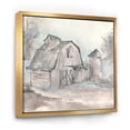 thumbnail image 1 of Farmhouse Barn Grey V - Modern Farmhouse Framed Canvas, 1 of 3