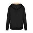 thumbnail image 4 of AherBiu Sweatshirt for Women Zip up Hoodie Fleece Lined Jackets Thermal Warm Coats with Pockets Winter Clothes, 4 of 5