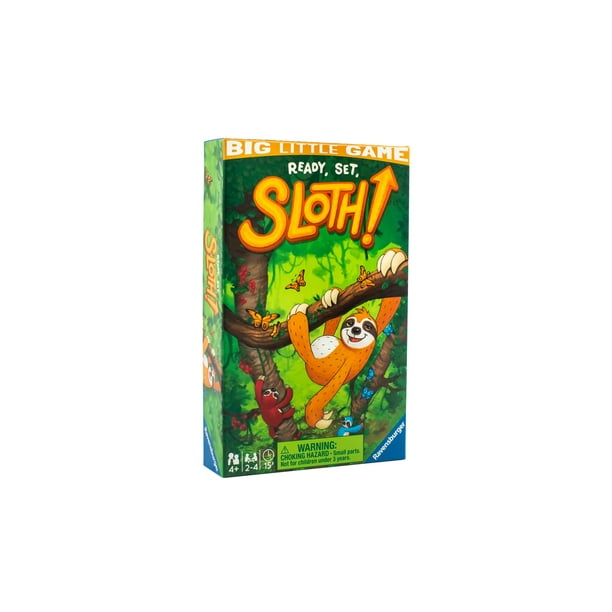 Ready, Set, Sloth! - Travel Sized Family Game for Girls and Boys Ages 4