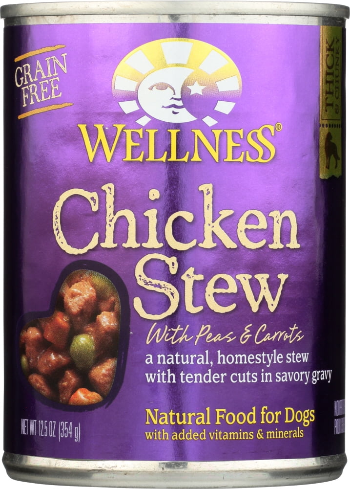 YAME Chicken Stew with Peas & Carrots Canned Dog Food, 12.5 oz, Only 1
