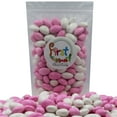 thumbnail image 2 of FirstChoiceCandy Pastel Pink & White Jordan Almonds 1 Pound Resealable Bag, 2 of 4