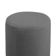 thumbnail image 4 of relayinert Housse Extensible pour Repose-Pieds Housse de Repose-Pieds Protecteur Vert Foncé Élastique Bas avec Housse de Chaise Ronde Vert Foncé 25-32cm, 4 of 5
