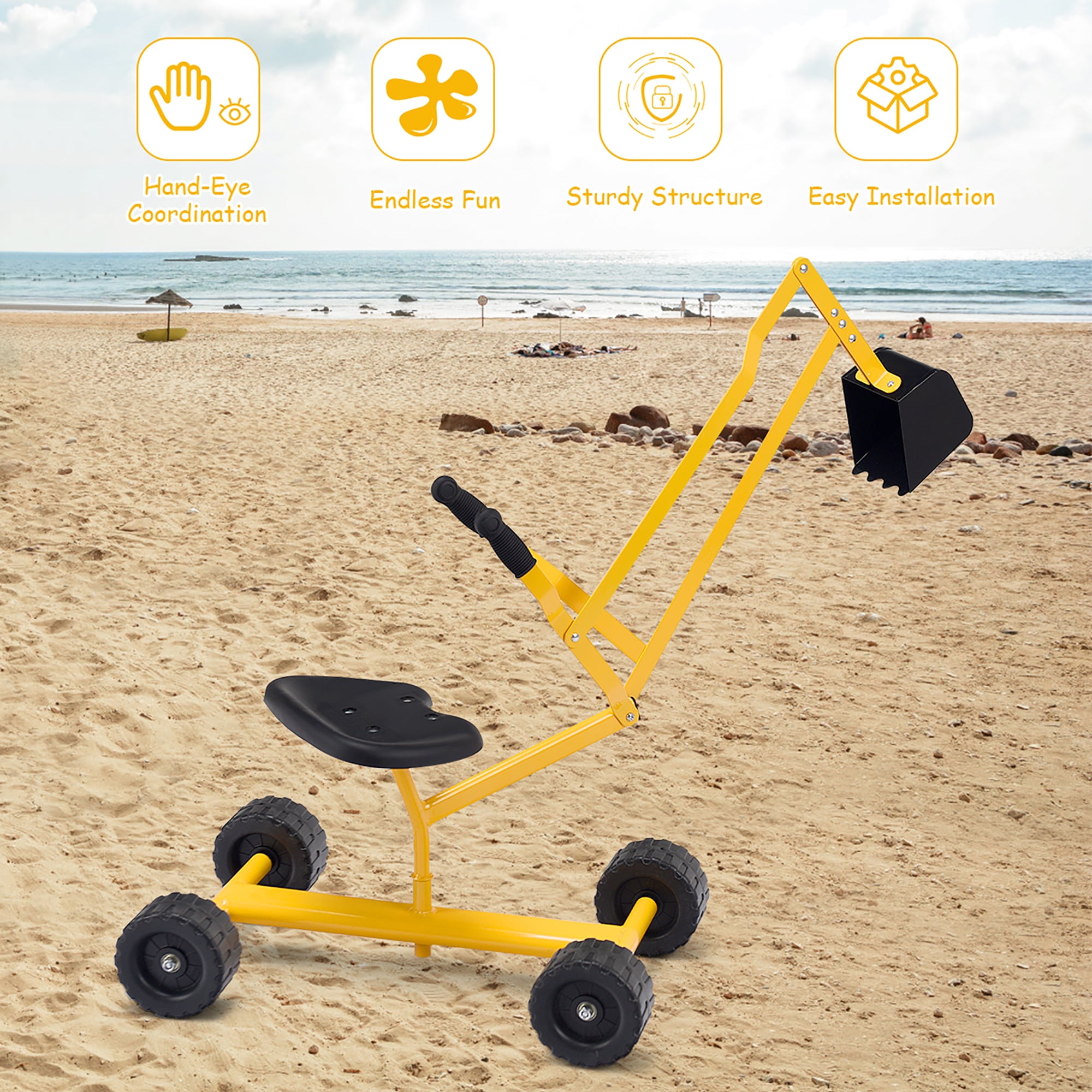 Pelle Mécanique Rolly Digger Sur Pattes Pour Carré De Sable