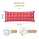 thumbnail image 3 of Balery Hello Summer Flamingo Funda Protectora para Almohada Corporal de Algodón Hipoalergénico con Cierre(55 x 21 pulgadas), Almohadas No Incluidas, 3 of 7