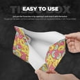 thumbnail image 5 of Naloa Donut and Blue Print Leather Tissue Box Cover Rectangle | Long Tissue Box Cover | Tissue Box Holder | Tissue Holder for Bathroom, 5 of 9