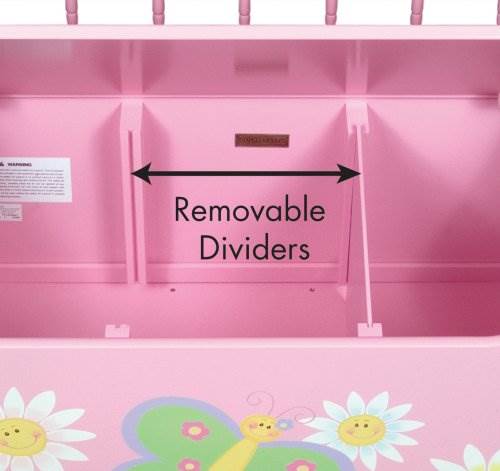 toy box with dividers