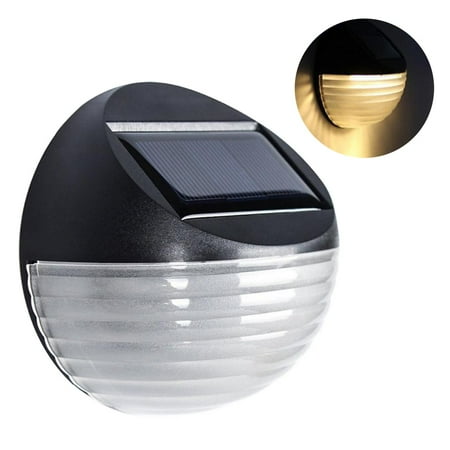 

3Pcs Fence Light 0.1W Solar Light Light Solar Night Waterproof Sensor Garden Pathway Stair IP44 Outdoor Lamp Lamp For Garden Decor