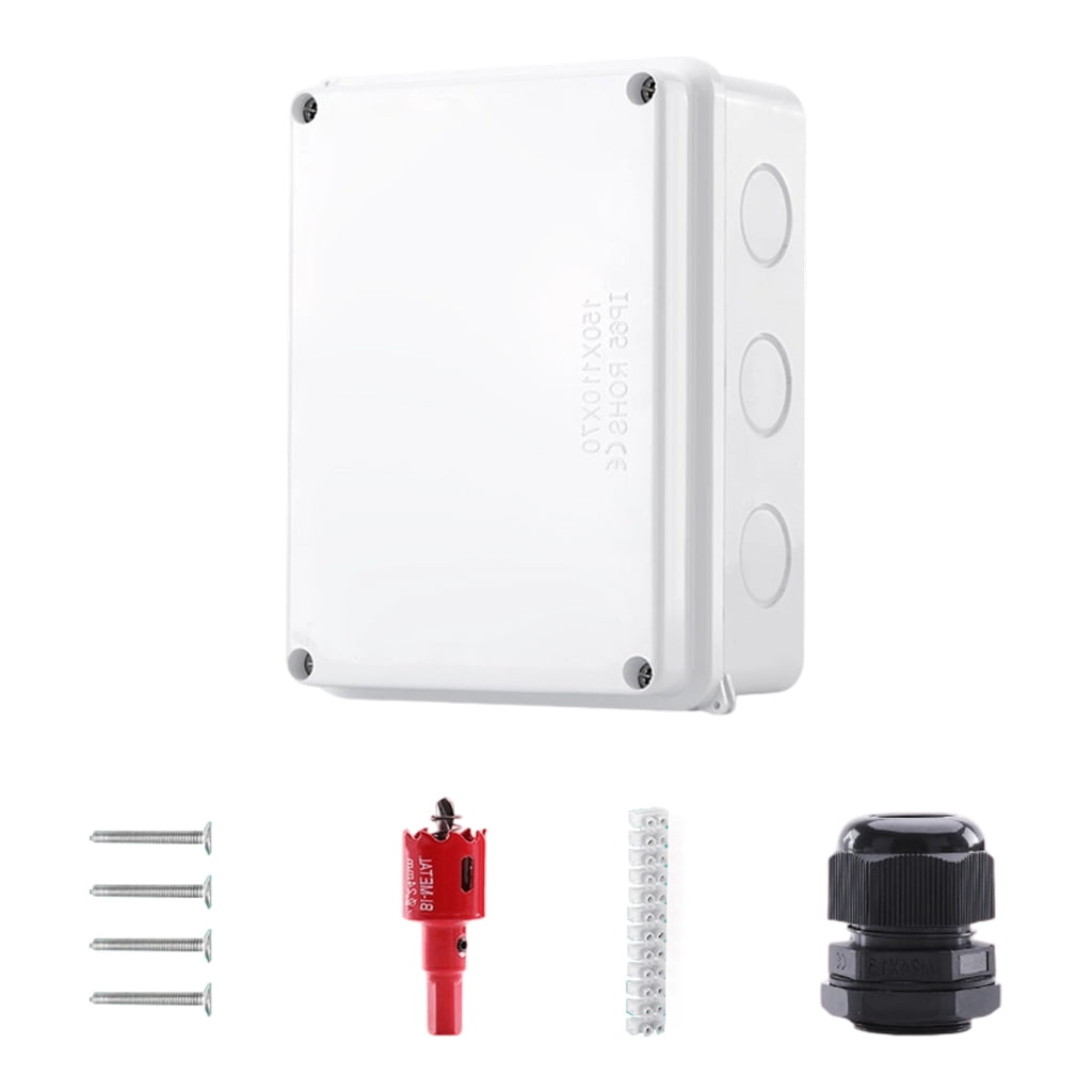 Outdoor Waterproof Junction Box Surfaces Mounted Underground Electrical Junction Box Cable Connectors Easy to Install