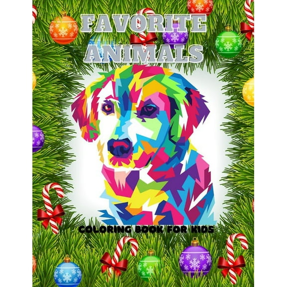 Favorite Animals - Coloring Book for Kids (Paperback)