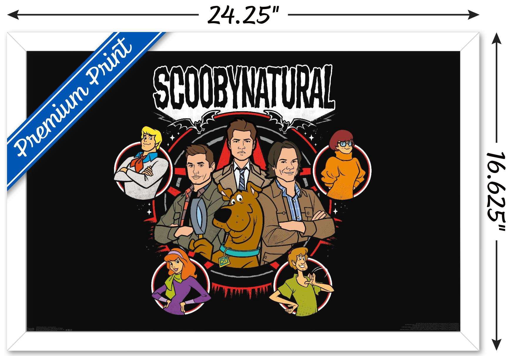Scooby-Doo - Scoobynatural Wall Poster, 14.725" x 22.375", Framed