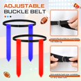 thumbnail image 4 of Set de cinturones de fútbol Libima con bandera LED, ajustables para 6 jugadores, 4 of 7