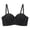 Black, variant on SRZYMJ Women's Demi-Cup Bra Wireless Strapless Bralette For Women Half Cup Design Seamless Comfort Everyday Wear Under Tops