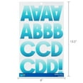 thumbnail image 6 of Hello Hobby Extra Large Blue Glitter Alphabet Stickers, Letter Icons, 99 Count, 6 of 7