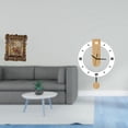 thumbnail image 2 of Marco de fotos,Marco de fotos retro Marco de fotos de mesa vintage,Reloj de pared,Reloj de pared decorativo para baño y dormitorio.,Reloj de pared redondo silencioso y sin tictac,regalo, 2 of 8