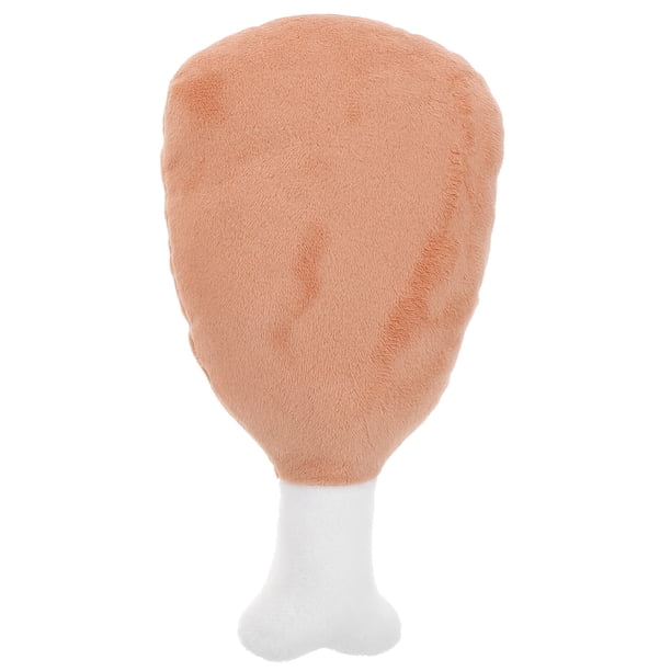 KAKOWELY Cojín creativo con forma de pata de pollo, cojín creativo de peluche con forma de baqueta.