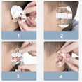thumbnail image 3 of 20 pegatinas impermeables para las orejas del baño del bebé, parche desechable para las orejas, protección auditiva para recién nacidos, para nadar y ducharse., 3 of 5