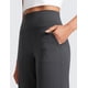 thumbnail image 5 of Pantalones CRZ YOGA Butterlift de pierna ancha, tiro alto, gris, talla S, 5 of 5