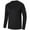 Black, variant on Men's Lightweight Quick Dry Long Sleeve Base Layer Top, Casual Sportswear for Running, Training and Outdoor Activities,Navy M