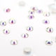 thumbnail image 5 of Juego de cristales acrílicos para manicura en 6 compartimentos, diseño colorido y ligero, ideal para decoración de uñas., 5 of 6