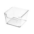 thumbnail image 1 of Wosthever Cajas de almacenamiento de gran capacidad para una gestión eficiente del espacio, caja de almacenamiento transparente de escritorio Almacenamiento y organización del hogar caja cuadrada S, 1 of 6