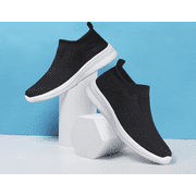 ADQ Womens Slip on Shoes Casual Shoes Lightweight Breathable Anti-Slip Sneakers