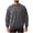 Dark Gray, variant on fatyb Big and Tall Sweatshirts for Men Crewneck Casual Pullover Long Sleeve Plain Mens Loose Sweatshirts