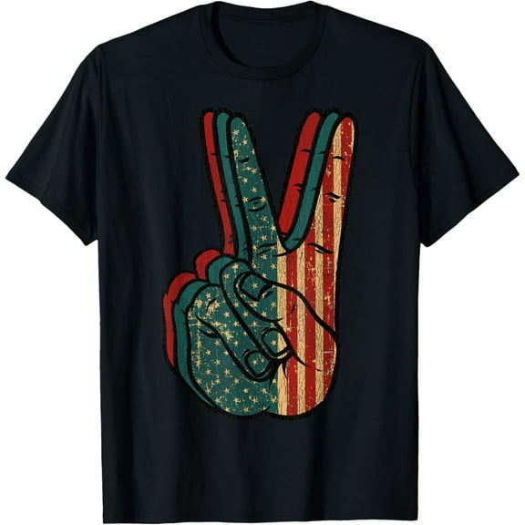 Vintage Peace Vintage Shirt 60's 70's Hippie Gifts Men Women T-shirt