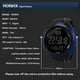 thumbnail image 2 of Jumpingount Man Watch Waterproof Stylish Sports Date Wristwatch Watches Gifts Home Outdoor Birthday Festival Indoor Electronic Display Relojes Plata Jumpingount SB1842-03B, 2 of 6