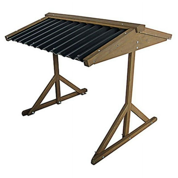 Innovation Pet 242679 Double Wood Food & Water Shelter