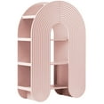 thumbnail image 5 of Daydream 58" Arched Bookshelf in Soft Pink, 5 of 9