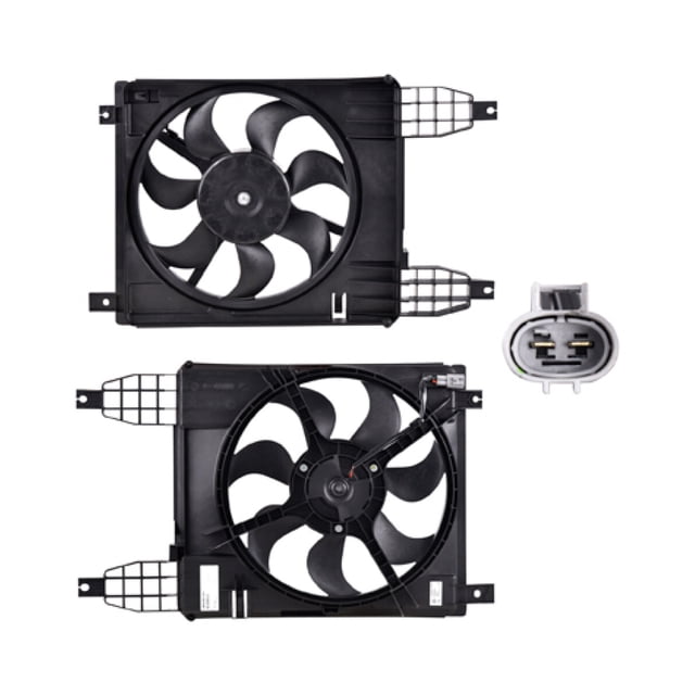 Motoventilador TONG YANG 2009 A 2011 Pontiac 301235639051314 1 Pieza 2 pines Con aire acondicionado