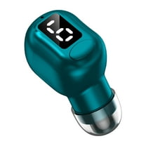 Open Ear Clip Wireless Earbuds Bluetooth 5.3, Sports Earphones Built-in Microphone with Earhooks, Wireless Ear Buds, Waterproof Fitness Headphones for Sports - Blue