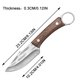 thumbnail image 3 of pstuiky Cuchillo de carne con mango|cuchillo para bistec|cuchillo para cortar carne|cuchillo para la mesa|cuchillo especial para chuletas de cordero|cuchillo de acero inoxidable para uso doméstico, 3 of 9