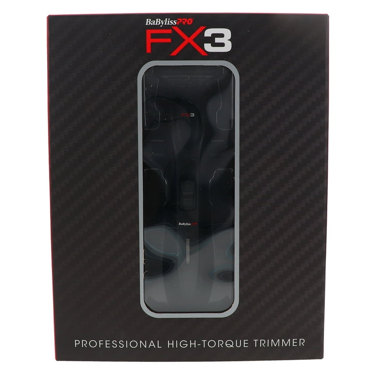 脱毛・除毛 BaByliss Pro FX3 Trimmer Black FXX3TB BabylissPro FX3 Trimmer Black #FXX3TB - Barber Depot