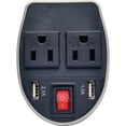 thumbnail image 6 of Tripp Lite by Eaton PowerVerter 200-Watt-Continuous Cup-Holder Car Inverter, 2 AC Outlets and 2 USB-A Ports, PV200CUSB, PV200CUSB, 6 of 9