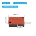 thumbnail image 2 of Unique Bargains Microwave Oven Door Cherry Button SPDT 250V 3A 1NO Red Micro Switch Limit Switch 6 Pack, 2 of 7