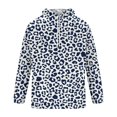 thumbnail image 5 of men's leopard print hoodie, retro animal print pullover sweatshirt, vintage casual hooded top with pocket, brown cheetah pattern fleece jumper, streetwear graphic hoodie for men, cozy winter warm, 5 of 7