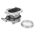 thumbnail image 1 of Auto Parts,8 Bolt Turbo Downpipe Turbine Downpipe Flange V Band Conversion Adaptor Convenient Use, 1 of 5